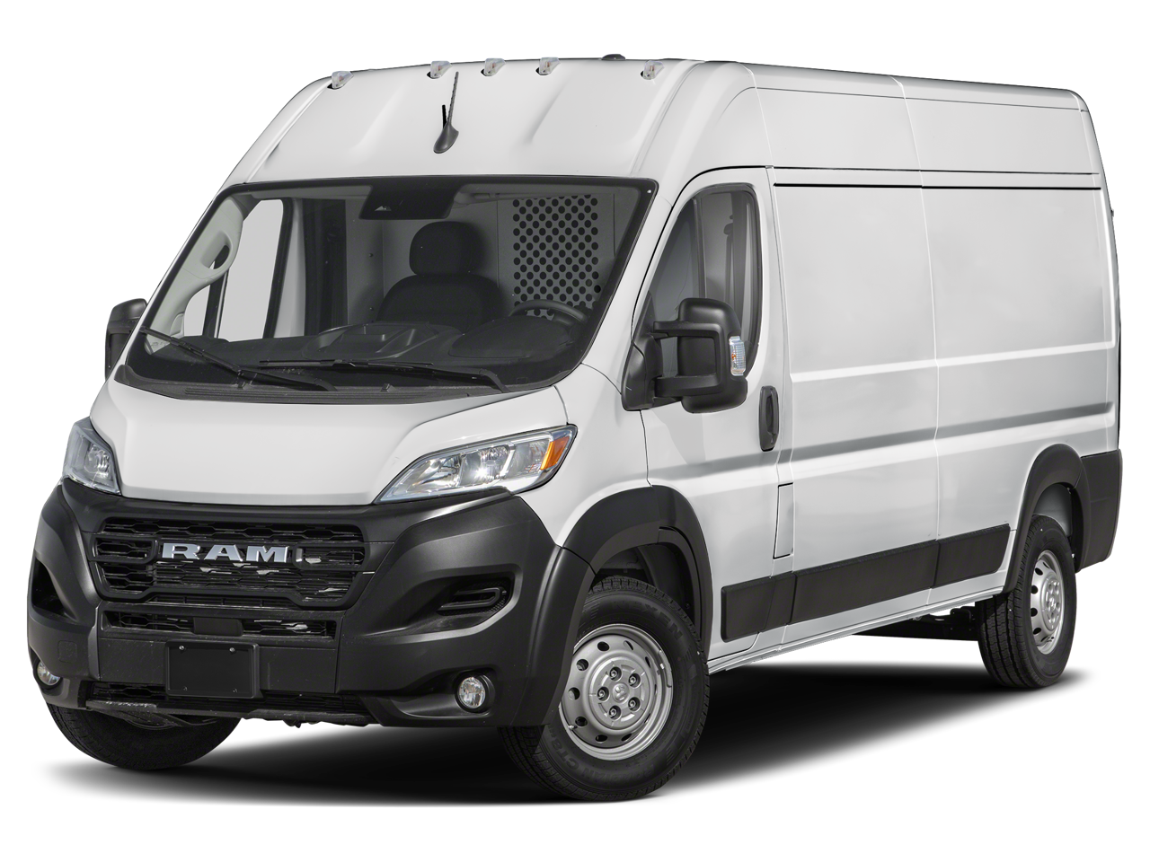 2025 RAM ProMaster 2500 Base in Bright White Clearcoat — front three-quarter view