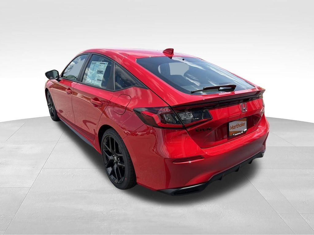 2026 Honda Civic — rear three-quarter view