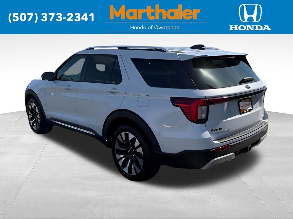 2026 Ford Explorer — rear three-quarter view