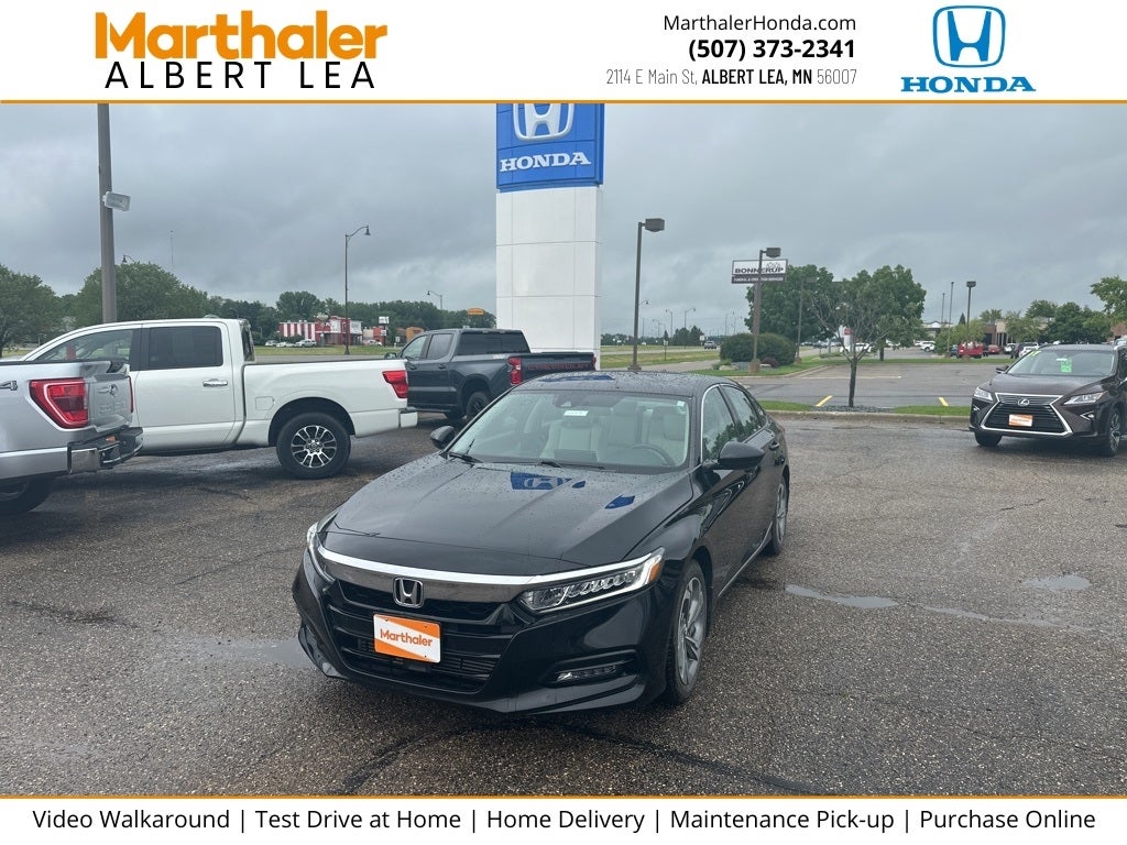 Used 2018 Honda Accord EX with VIN 1HGCV1F4XJA106600 for sale in Albert Lea, Minnesota