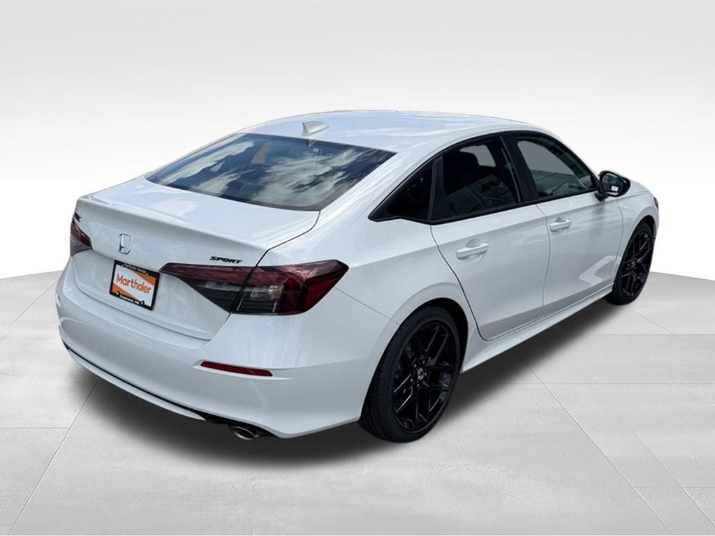 2026 Honda Civic — rear three-quarter view