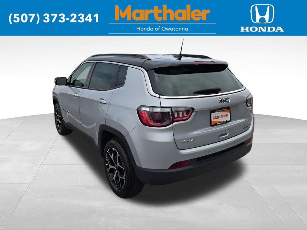2025 Jeep Compass — rear three-quarter view