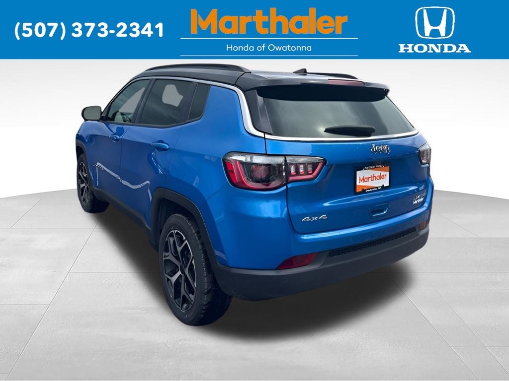 2025 Jeep Compass — rear three-quarter view