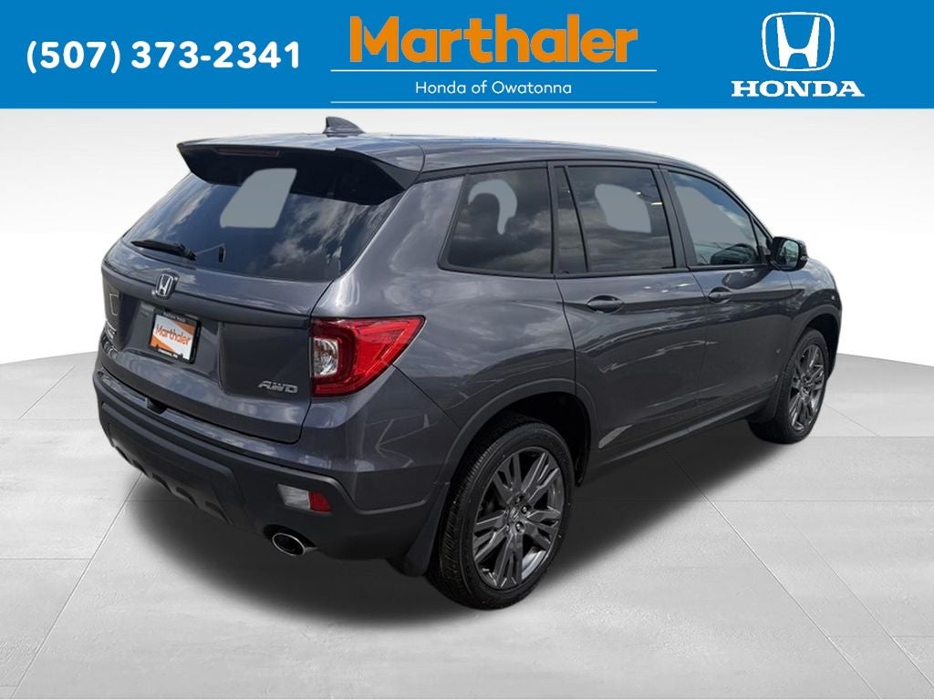 2021 Honda Passport — rear three-quarter view
