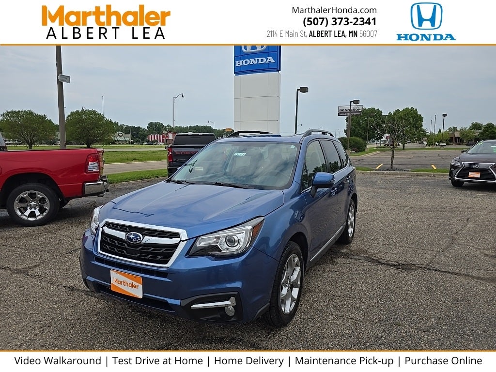 Used 2017 Subaru Forester Touring with VIN JF2SJAWC0HH559964 for sale in Albert Lea, Minnesota